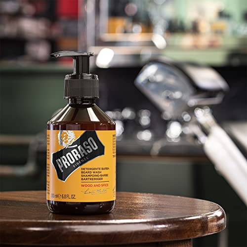 La Barbe Parfaite - Proraso Shampoing Barbe Parfum Bois & Épice 200 ml